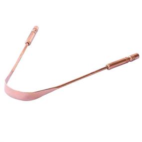 img 4 attached to 🦷 Copper Tongue Cleaner Scraper: Dentist-Recommended for Dental Health and Fresh Breath - Handy Grip for Superior Oral Hygiene
