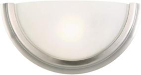 img 2 attached to 💡 Sleek and Stunning: Design House 514562 Fairfax 1 Light Wall Light in Satin Nickel