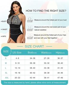 img 1 attached to Cromi Swimsuits Swimwear Slimming Swimming Women's Clothing for Swimsuits & Cover Ups