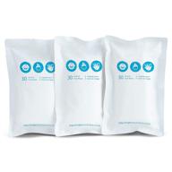 brica clean unscented wipes chamomile logo