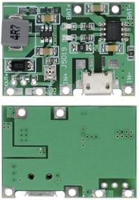 img 2 attached to 🔋 Daier 5Pcs USB 18650 Battery Charger Module 2A Boost, Converts 3.7V to 5V 9V 12V, for Lithium Li-ion Batteries