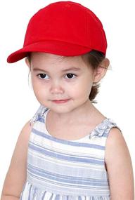 img 1 attached to Falari Baseball Profile Lightweight Adjustable Boys' Accessories ~ Hats & Caps