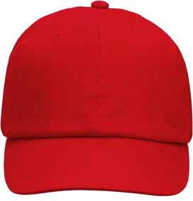 img 3 attached to Falari Baseball Profile Lightweight Adjustable Boys' Accessories ~ Hats & Caps