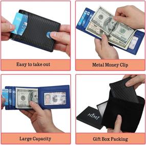 img 3 attached to 💼 Minimalist Bifold Wallet Bloc for Men's Accessories - Wallets, Card Cases & Money Organizers