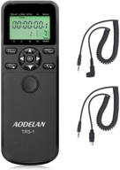 📸 aodelan trs-1 camera shutter release timer remote control for sony a9, a7riii, a7rii, a7m3,a7m2, a7sii,a3000, a6000, hx300, rx100ii, a550, a560, a850, a55, a67, a77, a99. compatible replacement for rm-l1am and rm-spr1 logo