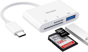 🖇️ ihoryson usb c sd card reader adapter: 3-in-1 type c micro sd tf card reader for new pad pro, macbook pro, and more ubc c devices logo