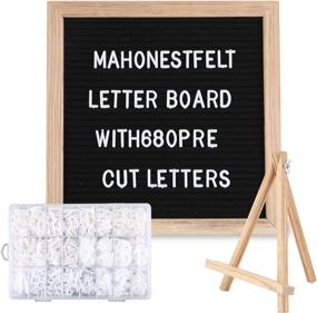 img 4 attached to 🔠 Felt Letter Board Letters: High-Quality Fixtures for Retail Store Equipment