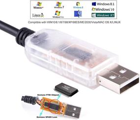 img 3 attached to USB к DMX 512 3PIN XLR интерфейс адаптер для компьютера PC, контроллер освещения на сцене, диммер, USB к DMX, свободное программное обеспечение Freestyle, RS485 последовательный кабель (длина: 6 футов)