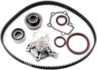 🔧 high-quality eccpp timing belt water pump kit for kia spectra, spectra5, and sportage engines - 2004-2008 2.0l dohc g4gf logo