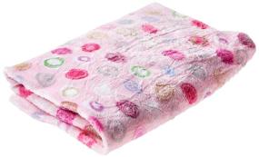 img 3 attached to 🌸 Ultra Plush Pink Swirl Summer Changing Pad Cover