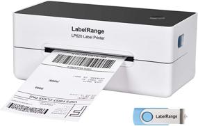 img 4 attached to Enhanced Efficiency: LabelRange Commercial Barcode Label Printer
