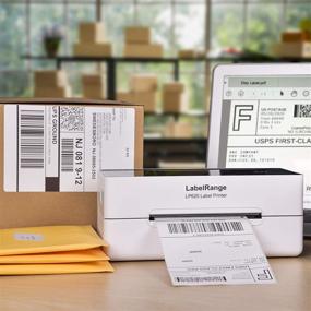 img 2 attached to Enhanced Efficiency: LabelRange Commercial Barcode Label Printer