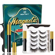magnetic eyelashes eyeliner different reusable logo