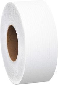 img 4 attached to 🧻 Scott Essential Jumbo Roll Commercial Toilet Paper, 1-PLY, White, 12 Rolls per Case, 2,000 Feet per Roll