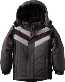 img 3 attached to Rothschild Little Chevron Systems Jacket Boys' Clothing