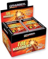 grabber toe warmers 80 pairs logo