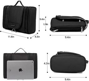 img 2 attached to Hanging Toiletry Portable Organizer Cosmetic Tools & Accessories and Bags & Cases