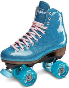 img 2 attached to Sparkle and Shine with Sure-Grip Stardust Glitter Roller Skate