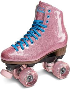 img 3 attached to Sparkle and Shine with Sure-Grip Stardust Glitter Roller Skate