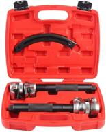 handor heavy-duty coil spring compressor tool set - ultra rugged 2 pcs strut spring compressor tool, strong & durable with safety guard and carrying case logo