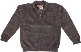 img 4 attached to 🧥 Top-Quality Alpaca Basics Handmade Sweater: Boys' Marled Clothing