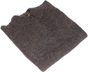 img 1 attached to 🧥 Top-Quality Alpaca Basics Handmade Sweater: Boys' Marled Clothing