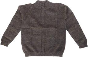 img 3 attached to 🧥 Top-Quality Alpaca Basics Handmade Sweater: Boys' Marled Clothing