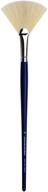 🖌️ da vinci varnish & priming series 403 fan blender brush: double thick extra short hog bristle, size 12 logo