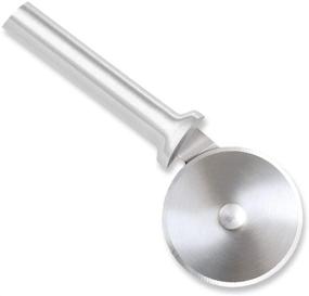 img 4 attached to 🍕 Rada Cutlery 3 Inch Stainless Steel Pizza Cutter with Aluminum Wheel: Made in the USA with Silver Handle