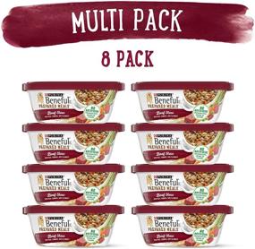 img 3 attached to Purina Beneful Prepared Meals Beef Stew - Delicious & Convenient 10 oz. Tubs (Pack of 8)