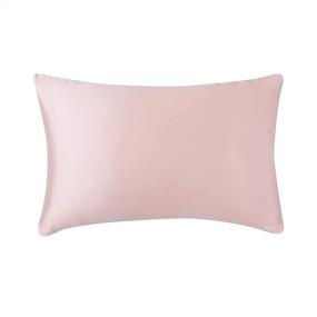 img 2 attached to 🛏️ Blush Satin Pillowcases for Hair and Skin - Pack of 2, Envelope Closure - Amazon Basics - Standard