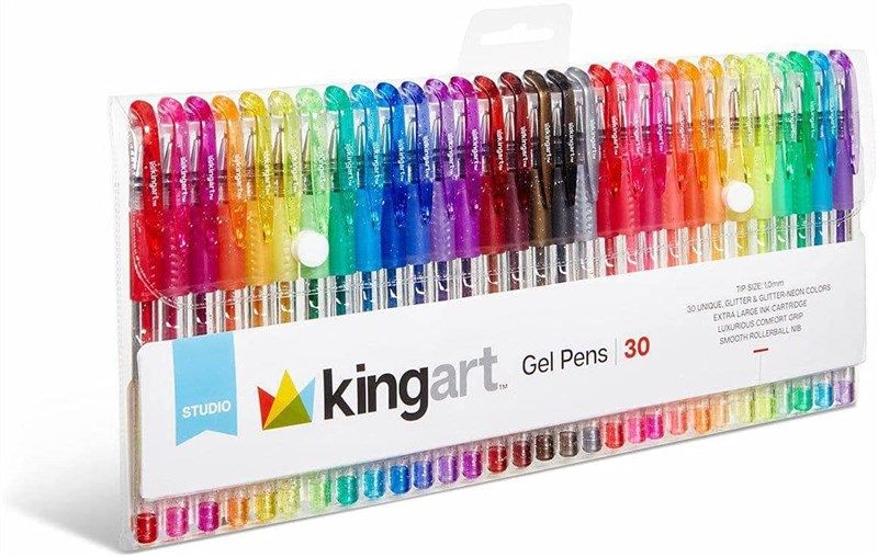 Bright Glitter Gel Pens