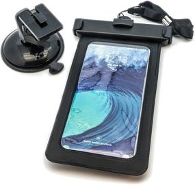 img 2 attached to 📱 Xventure Griplox Waterproof Suction Mount Phone Holder for Marine Boats - Compatible with iPhone X, 8 Plus, 7, SE, 6s, 6, 5s, 5, Samsung Galaxy S9, S8, S7, S6, S5, Note, Google Pixel 2 XL, LG Nexus, Sony, Nokia - XV1-863-2