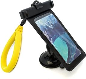 img 4 attached to 📱 Xventure Griplox Waterproof Suction Mount Phone Holder for Marine Boats - Compatible with iPhone X, 8 Plus, 7, SE, 6s, 6, 5s, 5, Samsung Galaxy S9, S8, S7, S6, S5, Note, Google Pixel 2 XL, LG Nexus, Sony, Nokia - XV1-863-2