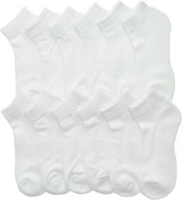 img 2 attached to Unisex Support Cushioned 12 Pack XA911_WHT