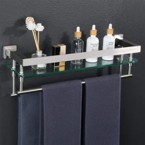 img 3 attached to Alise Stainless Bathroom Shelves Wall Mount Bath