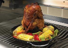 img 1 attached to Napoleon 56020 Beer Chicken Roaster