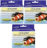 aquarium water clarifier nitrate packages logo
