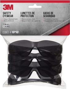 img 3 attached to 👓 3M Outdoor Safety Eyewear - Resistant and Durable for Enhanced Protection