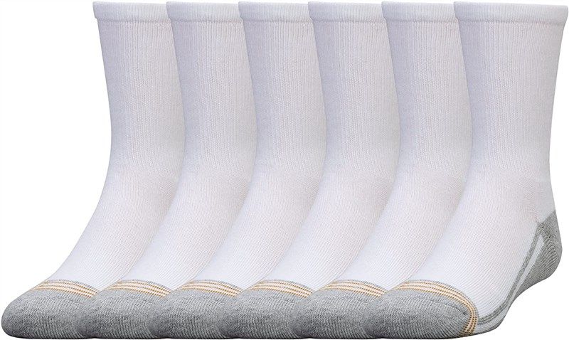 gold toe athletic white large 로고