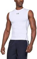 under armour heatgear sleeveless compression sports & fitness logo