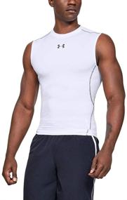 img 4 attached to Under Armour HeatGear Sleeveless Compression Sports & Fitness