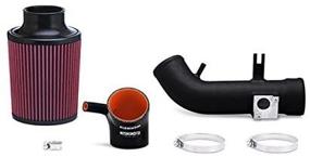 img 4 attached to 💨 Mishimoto MMAI-CIV-06SIWBK Performance Air Intake for Honda Civic Si 2006-2011 - Wrinkle Black Heatshield Included