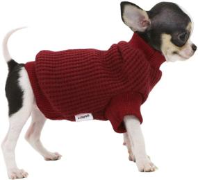 img 3 attached to LOPHIPETS Sweaters Chihuahua Clothes Coat Red