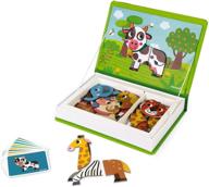 📚 exploring wildlife with janod magnet ibook animals multicolor: engaging learning experience logo