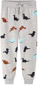 img 1 attached to RW Cartoon Drawstring Elastic Sweatpants for Boys' - Clothing and Pants