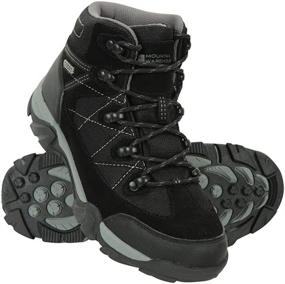 img 4 attached to Mountain Warehouse Kids Waterproof Boots Boys' Shoes ~ Outdoor