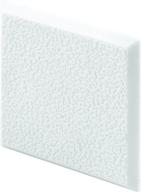 🛡️ prime-line products mp10866 wall protector, 2x2 squares, rigid vinyl, white, textured, adhesive-backed, paintable - pack of 5 логотип