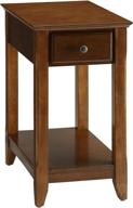 🪑 acme bertie side table - 82836 - classic walnut design for elegant décor logo