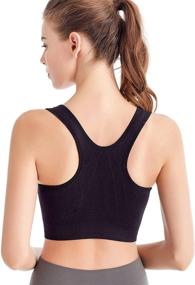 img 3 attached to 👙 INIBUD Women's Post Surgery Wirefree Removable Clothing: Comfortable Lingerie, Sleepwear & Lounge